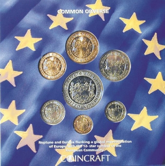 1992 Ecu Mint Set