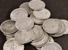 50 Silver Threepences for Christmas Pudding