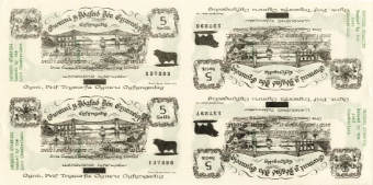 Chief Treasury of Wales Limited, 5 swllt (shillings)