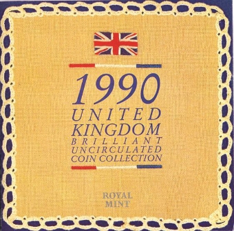 Picture of Elizabeth II, 1990 Royal Mint Brilliant Unc Mint Set