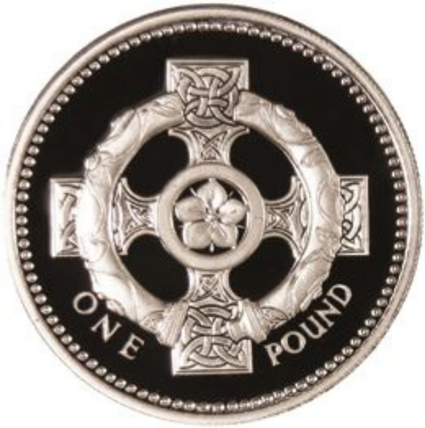 Picture of Elizabeth II, £1 (Northern Ireland) 1996 Silver Piedfort