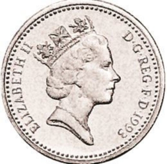 Elizabeth II, £1 (Royal Arms) 1993 Proof Sterling Silver_obv
