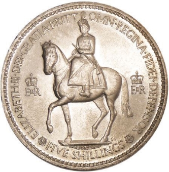 Picture of Elizabeth II, Crown (Coronation) 1953 Unc