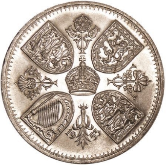 Picture of Elizabeth II, Crown (Coronation) 1953 Unc