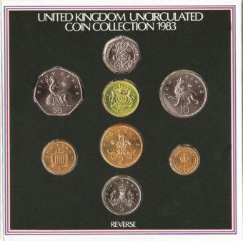 Picture of Elizabeth II, Royal Mint Brilliant Uncirculated Mint Set, 1983