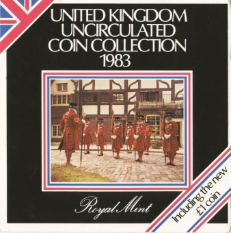 Picture of Elizabeth II, Royal Mint Brilliant Uncirculated Mint Set, 1983