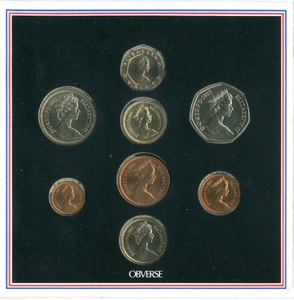 Picture of Elizabeth II, Royal Mint Brilliant Uncirculated Mint Set, 1983