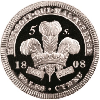George III, Wales Patina Silver_rev