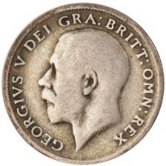 Picture of George V, Silver Set 1920