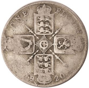 Picture of George V, Silver Set 1920