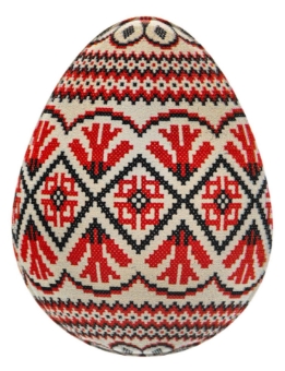 Cameroun 500 Francs 2023, Ukrainian Pyansky Pattern Easter Egg_obv