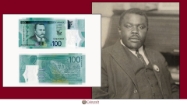 Picture of Jamaican Banknote Honouring Marcus Garvey