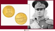 Picture of Paraguayan Guarani's Honouring former President Jose Felix Estigarribia of Paraguay