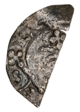 Henry II Cut Halfpenny VG_obv
