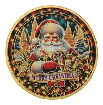 Set of 13 Christmas Medallions