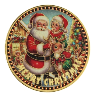 Set of 13 Christmas Medallions