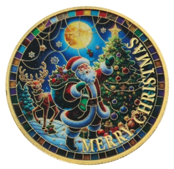 Set of 13 Christmas Medallions