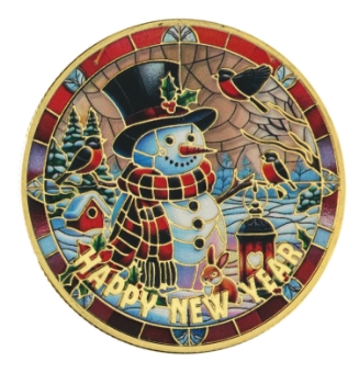 Set of 13 Christmas Medallions