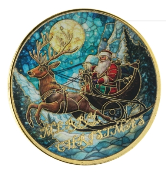 Set of 13 Christmas Medallions
