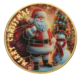 Set of 13 Christmas Medallions