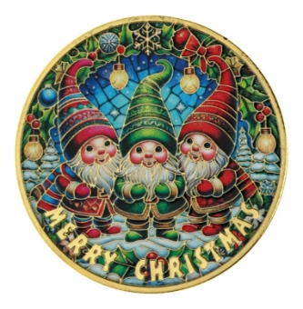 Set of 13 Christmas Medallions