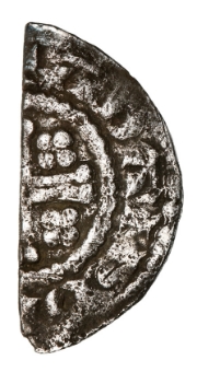 Henry II Cut Halfpenny FINE