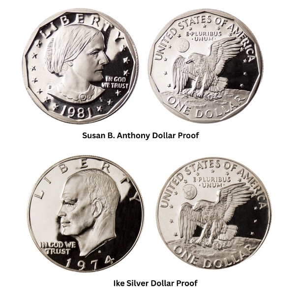 Types of Modern USA Dollar Coins