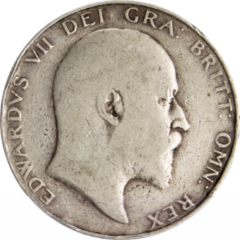 Edward VII_Halfcrown_Very_Good_obv