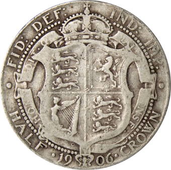 Edward VII_Halfcrown_Very_Good_rev