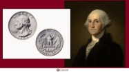 Picture of US Dollars Commemorating former President George Washington
