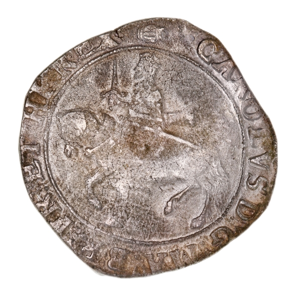 Charles I, Halfcrown, ex Messing Hoard, Fine_obv