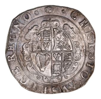 Charles I, Halfcrown, ex Messing Hoard, Fine_rev