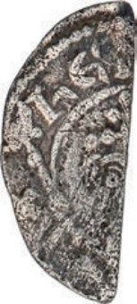 Henry II Short Cross Cut Halfpenny Fine_obv