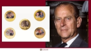 Picture of British Medals Featuring Prince Philip (Duke of Edinburgh)