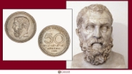 Picture of 50 Drachma Coin Honouring Solon