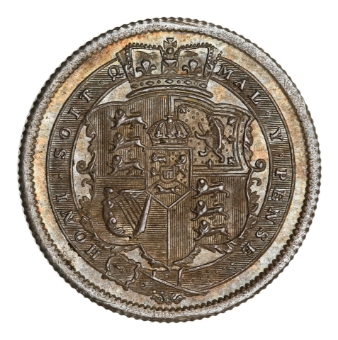 George III, Shilling, 1816, Choice Uncirculated_rev