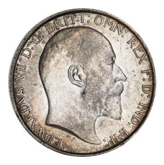 Edward VII, Florin, 1903, Almost Uncirculated)obv