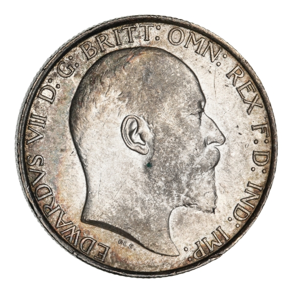 Edward VII, Florin, 1903, Almost Uncirculated)obv