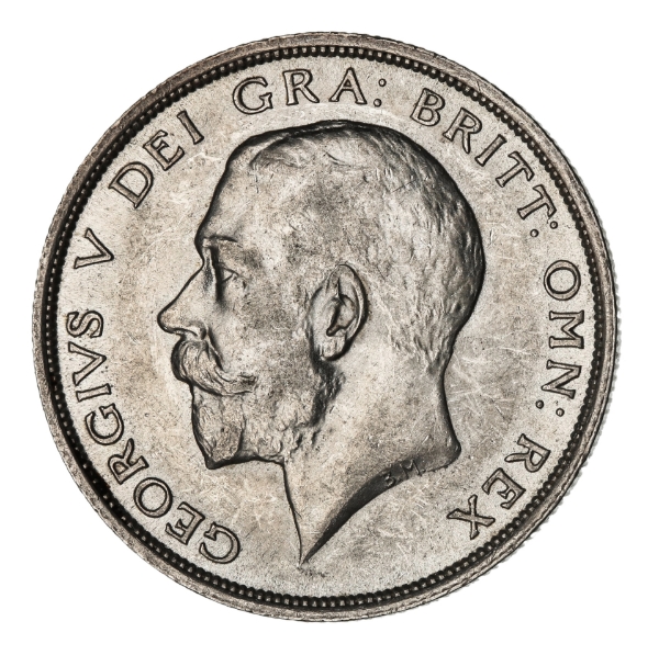 George V, Halfcrown, 1915, Choice Uncirculated_obv