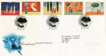 10 Different Christmas FDC