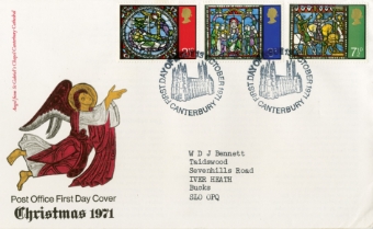 10 Different Christmas FDC