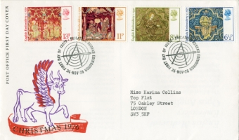 10 Different Christmas FDC