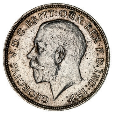 George V, Florin 1918 Extremely Fine_obv