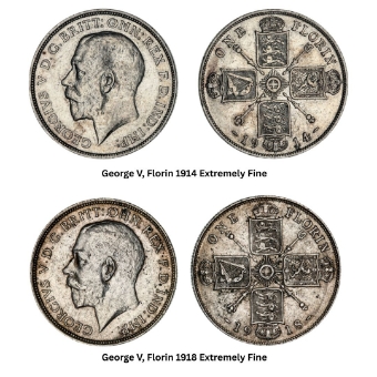 The First and Last WWI Florins_obv
