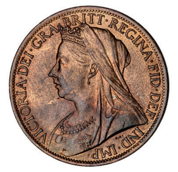 Victoria, Penny 1901 Unc-Bu_Obv