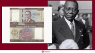Picture of Liberian Dollars Honouring William V S Tubman