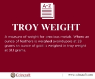 Picture of Troy Weight