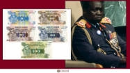 Picture of Ugandan Shillings Dedicated to Idi Amin
