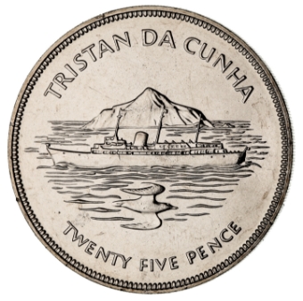 Tristan da Cunha, Crown 1977_rev