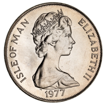 Isle Of Man Crown Of 1977 Appeal_obv